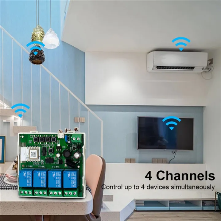 fasdaga%202X%204CH%20Tuya%20Zigbee%20Smart%20Switch%20Module%2085-250V%20Relay%20Smart%20Home%20Remote%20Control%20Works%20with%20Gateway%20for%20Alexa%20Home%20-%20Image%202