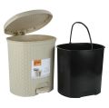 Jaypee Plus Dustbin/Garbage Bin, Dispose All Pedal Bin Big 10Lt.. 