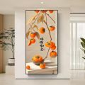 [हाट विक्रेता] Everything Goes Well Entrance Decorative Painting Corridor Aisle End Self-Adhesive Sticker Wall Painting Living Room Entrance Facing Door Hanging Painting. 