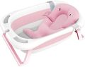 Foldable Bathtub For Baby Portable Baby Bathtub Bathmat Bath Tub Set. 