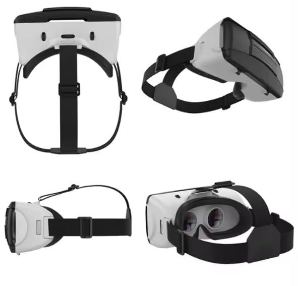 Shinecon VR Box Screen Virtual Reality Glasses - White