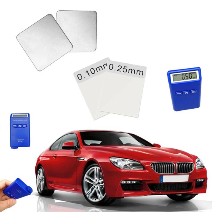 Sales promotion Calibrated thickness gauge thickness kit plate calibrated coating part 6 aluminum-iron coating GM200 coated film