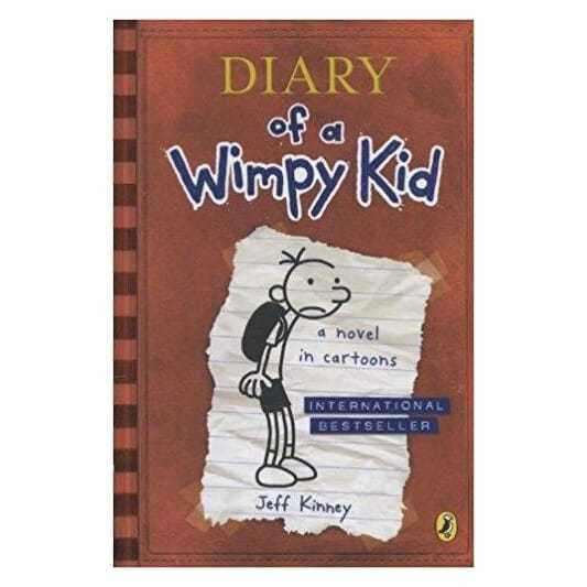 Diary Of A Wimpy Kid A Novel In Cartoons - Jeff Kinney