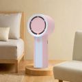 Lightweight Portable Mini Handheld Fan Low Noise Rechargeable Small Electric Fan Multifunctional Cooling Fan for Office Desk Student. 