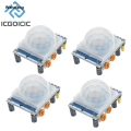 Wenefang 1-10pcs HC-SR501 Adjust IR Pyroelectric Infrared PIR Motion Sensor Bargain price Detector Module For Arduino For Raspberry Pi Kits + Case. 