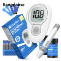 Ranggense Hot Selling LinkSun G-425-1/-2/-3 Glucosemeter Monitor Complete Kit 10/50/100pcs Test Strips Blood Sugar Tester Diabetes Blood Glucose Meter. 