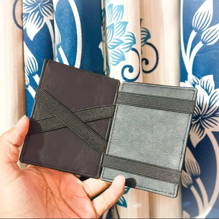 Magic%20Money%20Clip%20Vegan%20Leather%20Slim%20Wallet%20Magic%20Men's%20Card%20Holder%20Magic%20Wallet%20and%20Credit/ID%20Case%20Mini%20Bifold%20Wallet%20(Black,Coffee,Brown)%20For%20Men%20-%20Image%206