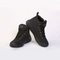 GOLDSTAR G401 Black Trekking Lace - Up Boots With Rubber Sole Shoes For Men | Fashion Trekking Shoes For Men. 