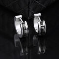 2025 silver boy hikaw drying round kpop allergenic low cool earrings men's qingwen set ear piercing stainless steel zircon cross earrings gold tentacles men's 925 men's earrings special. 