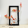 Simulated Autumn Flower Photo Frame Ornaments Light Luxury Decorations DIY Picture Frame Wall Painting B. 