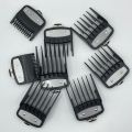 OUMERY For Hair Clipper Guide Comb Cutting Limit Combs 8Pcs Set Standard Guards Attach Parts Electric Clippers Accessories. 