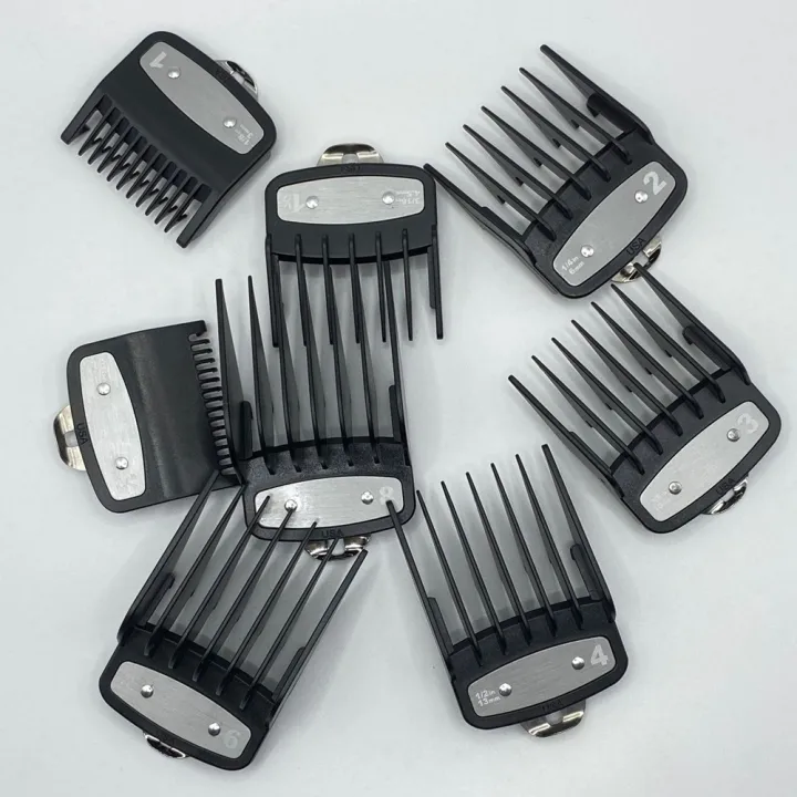 OUMERY%20For%20Hair%20Clipper%20Guide%20Comb%20Cutting%20Limit%20Combs%208Pcs%20Set%20Standard%20Guards%20Attach%20Parts%20Electric%20Clippers%20Accessories%20-%20Image%205