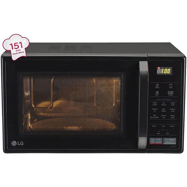 LG Brand 21 Liter Convection Microwave, Model-MC2146BL, 1 Year Warranty