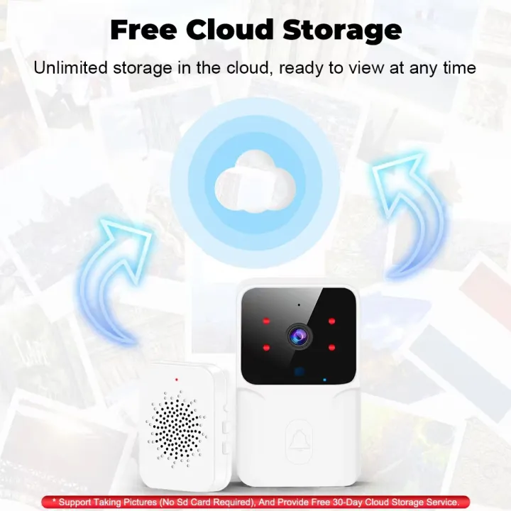 Bizzy%20Video%20Doorbell%20Camera%20with%20Chime%20WiFi%20Wireless%20Night%20Vision%20Smart%20Home%20Indoor%20Security%20Protection%20Rechargeable%20Battery%20Door%20Bell%20-%20Image%204