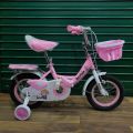 12 Inch Barbie Bicycle For Baby Girl | Cute Pink Barbie Bicycle For Baby Girl | For Age 2 To 5 Years | Cute Bicycle For Baby Girl. 
