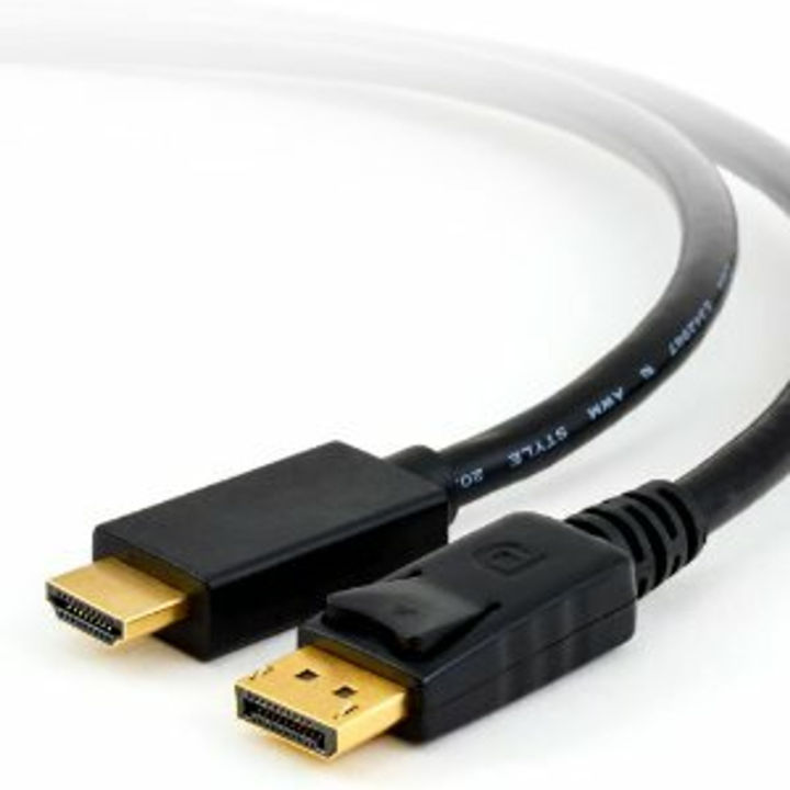 DisplayPort Male to HDMI Male Cable 1.8m