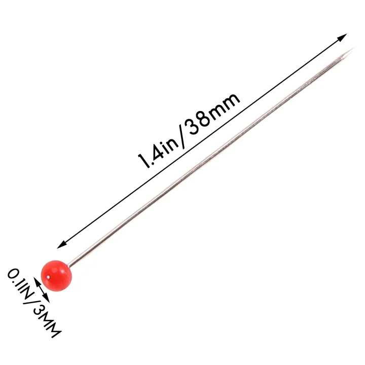 250%20Pieces%20Sewing%20Pins%20Ball%20Glass%20Pins%20For%20Jewelry%20Decoration%20-%20Image%203