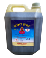 Laxmi Chhap 5 Litre Kancho Toriko Tel Purity Guarantee(Pure Organic Cold Pressed Mustard Oil). 