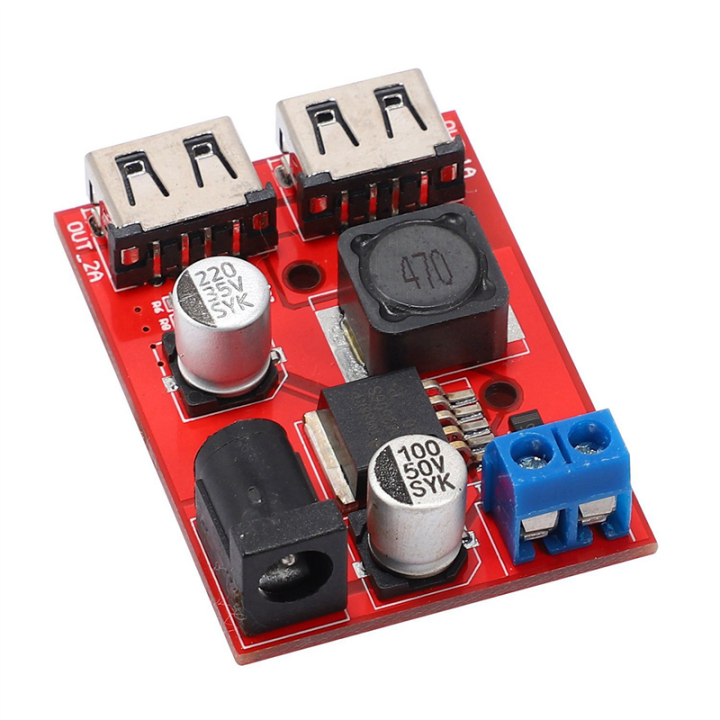 5X%20LM2596S%20Dual%20USB%20DC-DC%209V%2012V%2024V%2036V%20to%205V%203A%20Buck%20Converter%20Board%20Car%20Charger%20Solar%20Power%20Module%20-%20Image%204