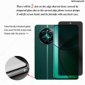 WeihonghunfeiFor Realme 12 Plus Anti Glare Tempered Glass For Realme 12 Plus Anti Glare Screen Protector Camera Len Film for Realme 12 13 4G 【2025 Version】. 