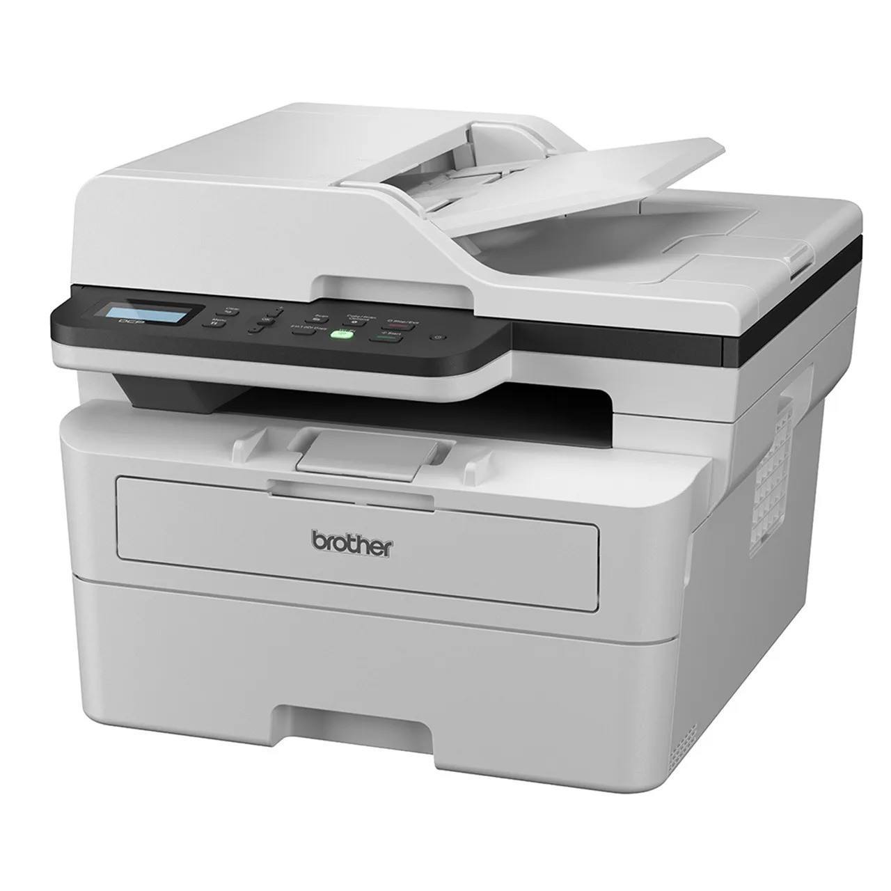 Brother DCP-B7640DW 3-in-1 Laser Printer - Mono, 2-Sided print ADF Feature White