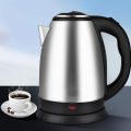 Electric Kettle 2 Liter Hot Water Tea Coffee Maker Jug Boiler Machine Stainless Steel. 