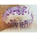 Hanfu Tassel Purple Lavender Anime Umbrella Windproof For Beach Dance Cosplay OilPaper Umbrella Parasol El Principito. 