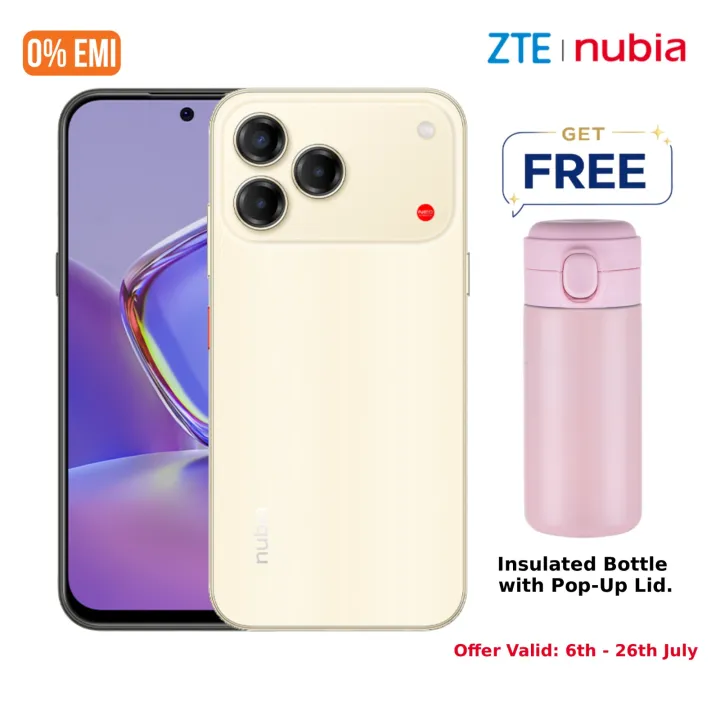 ZTE | nubia V80 Design (8 + 128 ) | 5000mAh battery | 6.75 inch 120 Hz refresh | 50 MP AI Camera