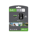 PNY Micro Sd 64GB Elite-X Class 10 U3 V30 MicroSDXC Flash Memory Card. 