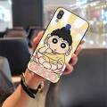 Soft case Cute Phone Case For Samsung Galaxy M20/SM-M205FD Durable Graffiti Silicone Cartoon Anti-dust Back Cover TPU. 