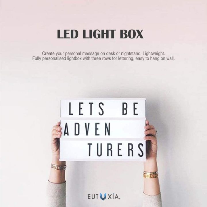 Cinematic%20Light%20Box%20With%20Letters%20-%20LED%20Light%20Box,%20Room%20Decor%20Sign,%20Marquee%20Light%20Up%20Sign%20-%20Personalized%20A4%20White%20LED%20Letter%20Box%20With%20Light%20Up%20Letters%20-%20Image%203