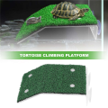 Turtle Basking Platform, Grass Turtle Ramp for Turtle Tank, Reptile M. 