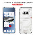 Clear Back Case for Nothing Phone 1 2 2a (2a) CMF Phone 1 5G | Shock Proof Design | Transparent Soft Phone Back Cover 1 2 a 2a CMF. 