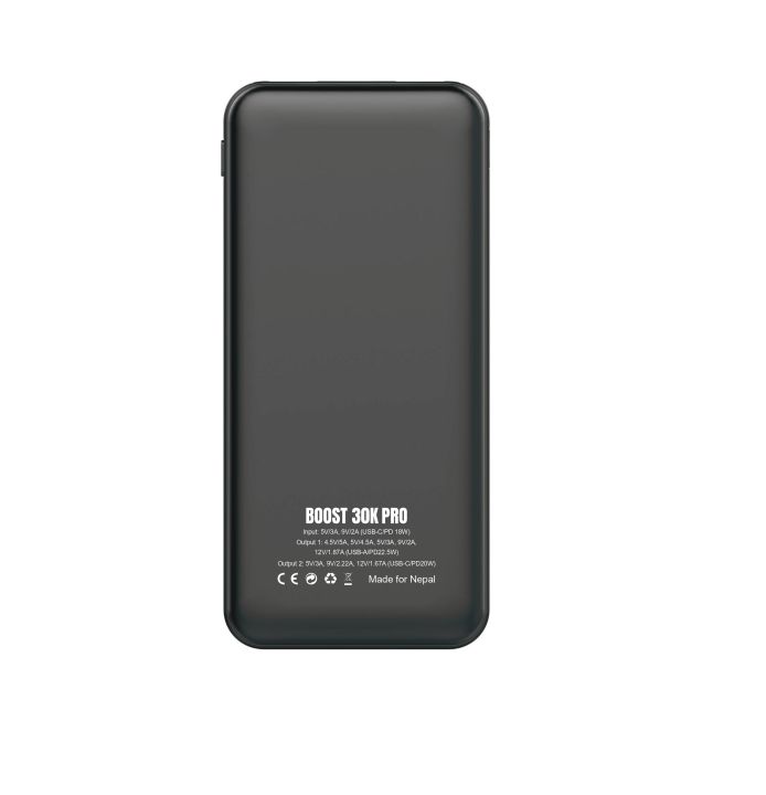 Ultima%20Boost%2030K%20Pro%2030000mAh%20Powerbank%20with%2022.5W%20Fast%20Charging%20%7C%20Multi%20Layer%20Fire%20Protection%20%7C%20LED%20Display%20%7C%204%20Ports%20%7C%20%20Supports%20PD,%20QC3.0,%20Universal%20Compatibility%20%7C%202%20Way%20Charging%20%7C%20ChargeSafe%20technology%20Power%20bank%20-%20Image%208