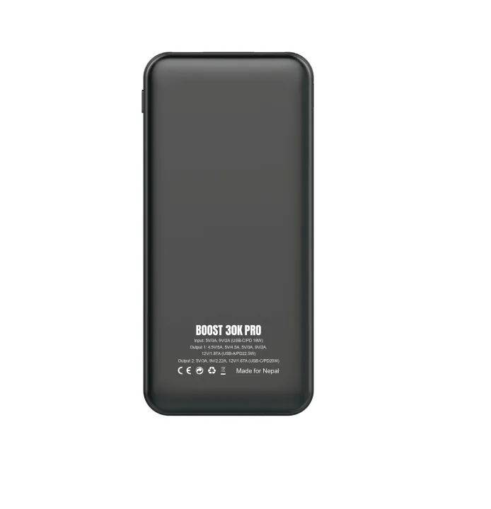 Ultima%20Boost%2030K%20Pro%2030000mAh%20Powerbank%20with%2022.5W%20Fast%20Charging%20%7C%20Multi%20Layer%20Fire%20Protection%20%7C%20LED%20Display%20%7C%204%20Ports%20%7C%20%20Supports%20PD,%20QC3.0,%20Universal%20Compatibility%20%7C%202%20Way%20Charging%20%7C%20ChargeSafe%20technology%20Power%20bank%20-%20Image%208