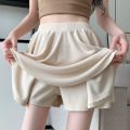 Ballet skirt summer 2024 new style small man high waist slim with lined anti-light jk sports short skirt. 
