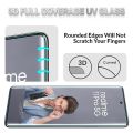 UV Curved Glass for Realme 11 Pro Plus + - Premium (UV) Tempered Glass Screen Protector - Borderless. 