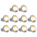 Sojhoop 10PCS Reptile Lamp Bulb Turtle Basking UV Light Bulbs Heating Light Full Spectrum Sunlamp for Amphibians,50W. 