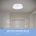 15W Motion Sensor Light Bulb - Super Bright Motion Activated Led Bulb with Motion PIR Infrared Sensor. 