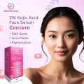 Zuwa Cosmetics 2% Kojic Acid Face Serum with 1% Glutathione - Dark Spot Corrector & Pigmentation Treatment - 30ml. 