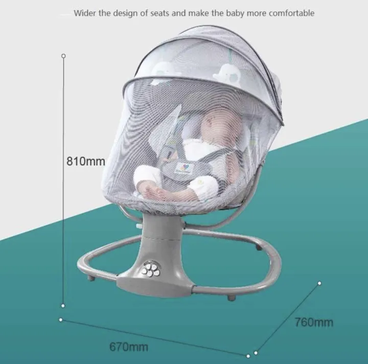 3%20In%201%20Deluxe%20Electric%20Auto%20Swing%20Baby%20Rocker%20-%20Image%207