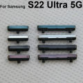 On Off Power Volume Button For Samsung Galaxy S22 SM-S901B S22 Plus S906B S22 Ultra SM-S908B 5G Side Volume Buttons Power Keys. 