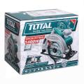 Total Circular Saw 1400W with adjustable cutting blade. 