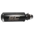 SC-Project - Motorcycle Exhaust System - Black. 