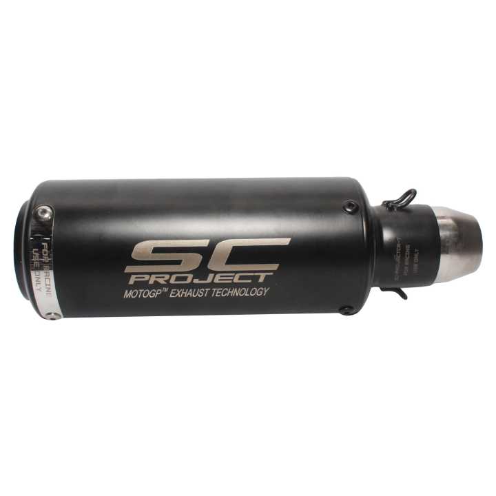 SC-Project - Motorcycle Exhaust System - Black