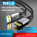 USB 3.0 Type A to Micro B Connector Cable 5Gbps 3A Fast Data Sync Cord USB C to Micro B Adapter External Hard Drive Disk Cable. 