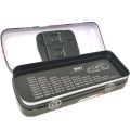 Racing Car Style Metal Pencil Box. 