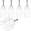 Metal Octopus-Shaped Scalp Head Massager Scratcher | Easy to Use Portable Metal Wire Scalp Head Massager. 