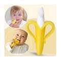 Banana Silicone Training Toothbrush For Baby. 