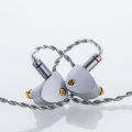 MoonDrop Aria 2 Earphones High Performance LCP Diaphragm Dynamic IEMs 3.5/4.4mm Earbuds 0.78 2pin ARIA2 Earphone. 